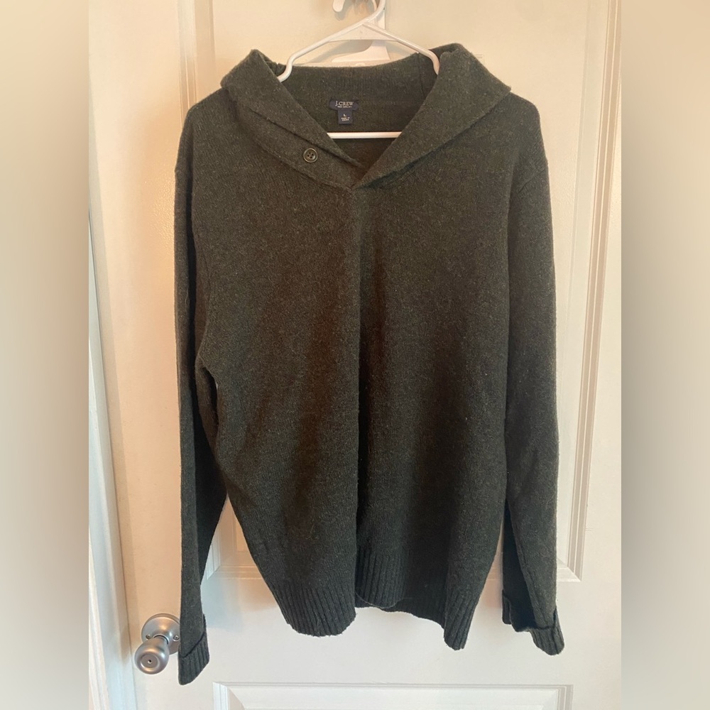 J Crew 100% Lambs Wool Sweater